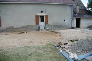 Avancement du chantier mardi soir