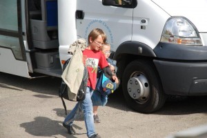 Aymé et son premier jour de bus