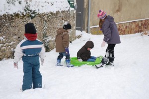 Jeu de luge