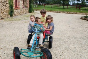 Aymé au volant 