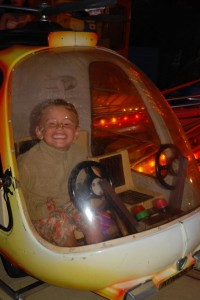 Un tour d'hélicoptère, on l'avait promis!!!