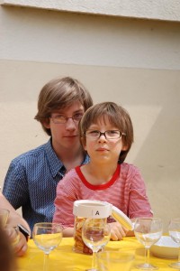 Noé Albarracin et Louison Pasquier.